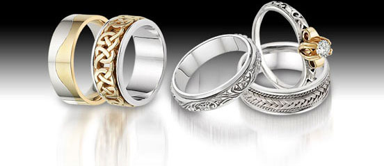 Wedding rings, wedding bands, diamond rings, gold wedding rings, white gold diamond rings